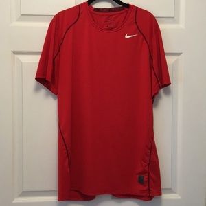 Men Nike Pro Dri-fit Fitted short sleeve shirt XL
